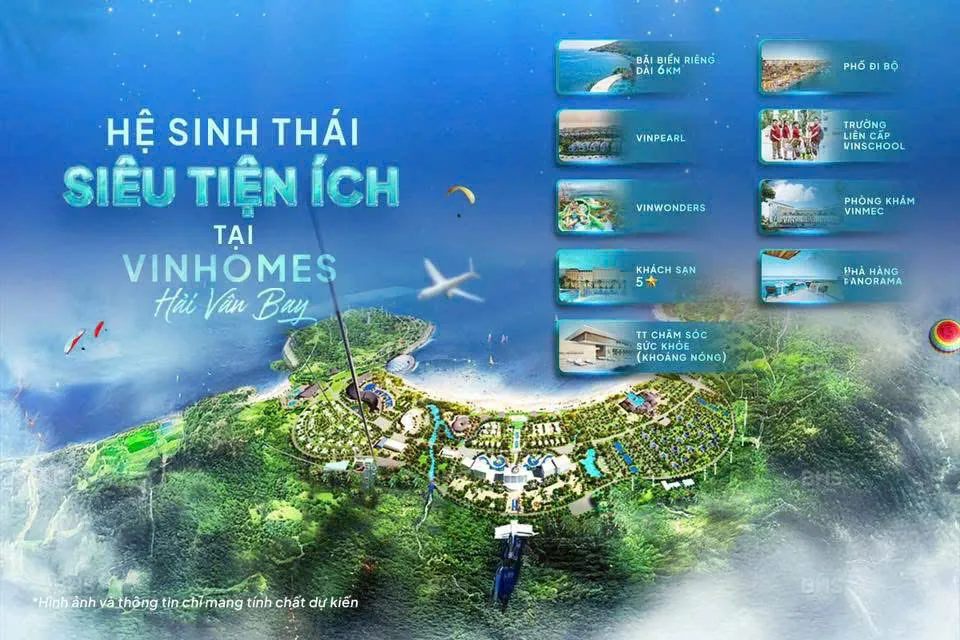 Mặt bằng Vinhome Hải Vân Bay - View toàn cảnh